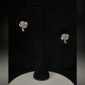 New clover sterling silver 925 earrings